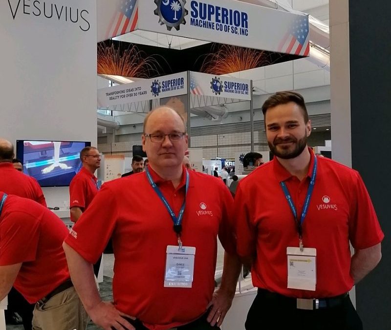 Sapotech participated AISTech2022 in Pittsburgh together with Vesuvius